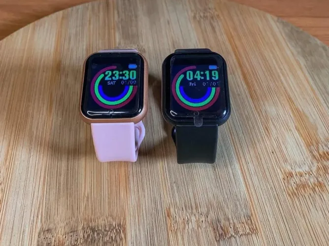 Smartwatch D20s Y68 - coloca foto na tela, recebe notificações e muito mais