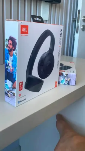 FONE JBL ORIGINAL BT520 TOP NOVO SEM USO ACEITO CARTÃO 