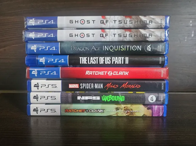 JOGOS PS4 E PS5
