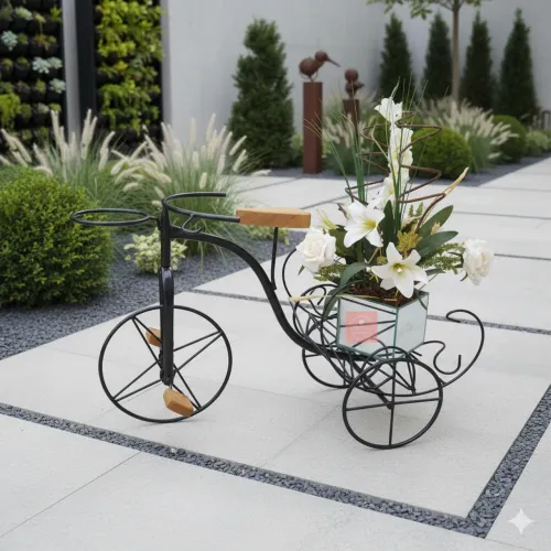 Bicicleta floreira 