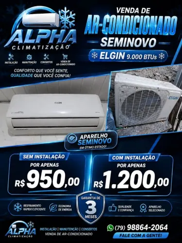 Ar-condicionado semi novo