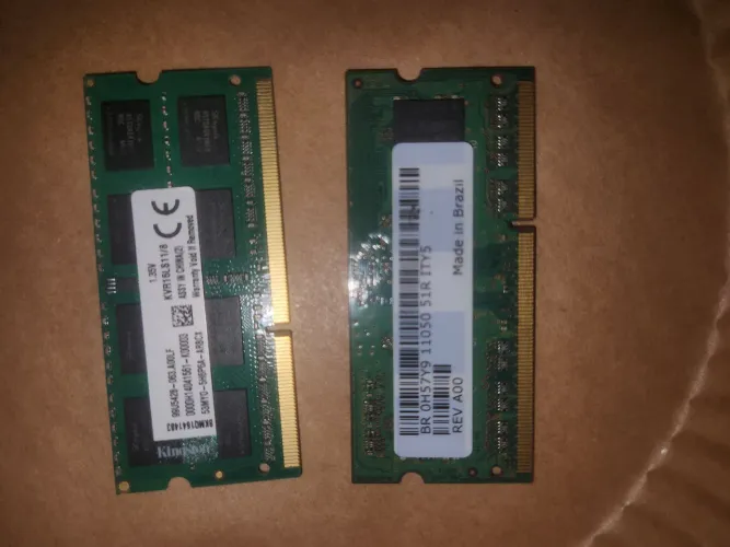 DRR3 memória ram 12GB de notebook