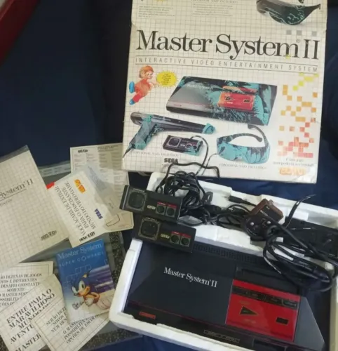 Master system 2 na caixa + jogo