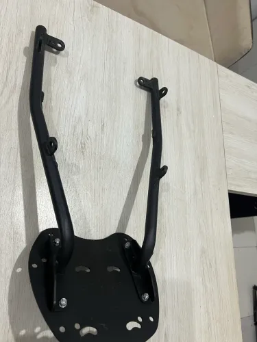 suporte de baú superior moto (bagageiro)
