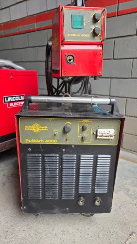 MAQUINA DE SOLDA MIG 400A COM CABEÇOTE EXTERNO TRIFASICA