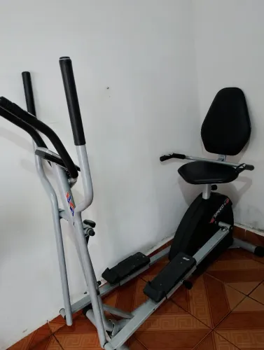 Aparelho de ginástica 2 em 1 bicicleta transport