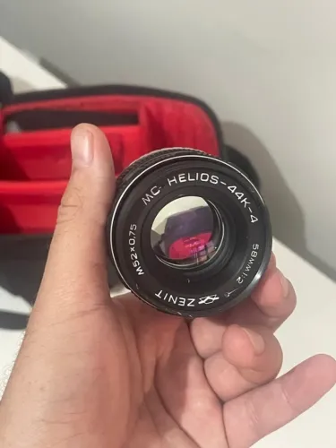 Lente Helios 44k-4 58mm (Com Adaptador Canon)