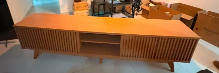 Rack madeira ripado