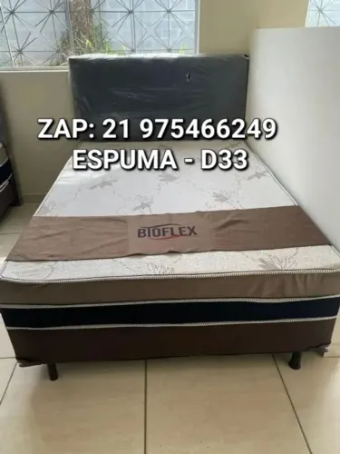 Entrega imediata Cama de casal d33 alto conforto