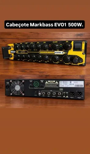 Cabeçote de amplificador de baixo Markbass Evo1 500W