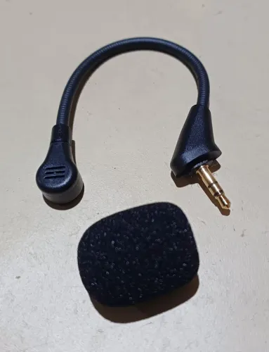 4 Unidades - Substituição de microfone de game para fone de ouvido Kingston HyperX