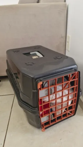Caixa De Transporte Cães Gato Pet Médio Porte N3 Mecpet