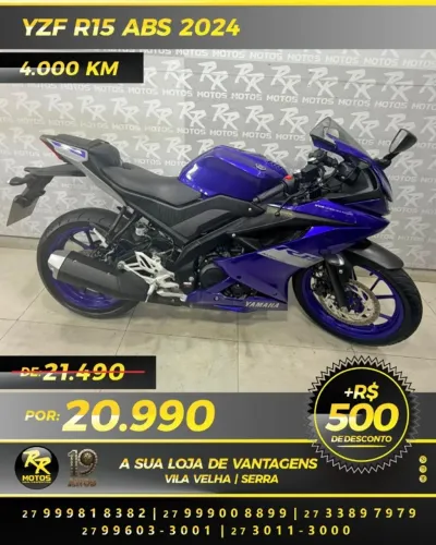 Moto Yamaha YZF R15 ABS 2024
