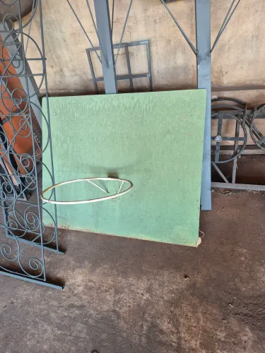 Tabela de basquete com aro