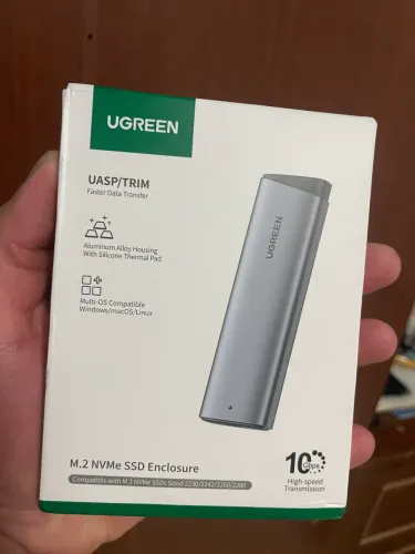 Leitor NVME SSD USB 3.2 10gbps 