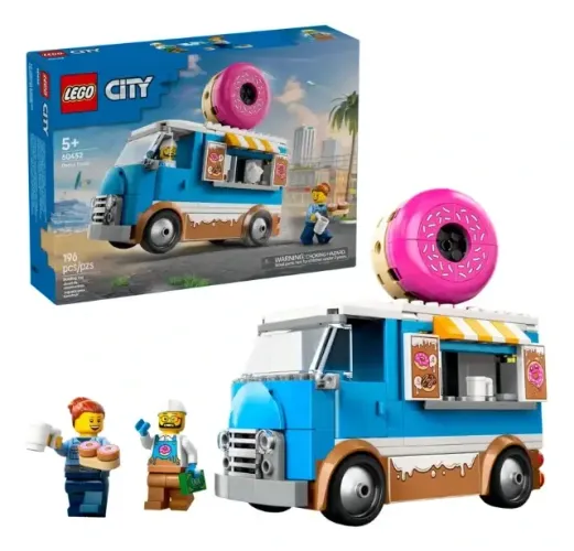 Lego 60452 Caminhão De Donut Truck 196 Peças