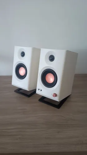 Caixa de Som Monitor de Áudio Edifier MR3 Branco 36w RMS Bluetooth 5.4 Hi-res