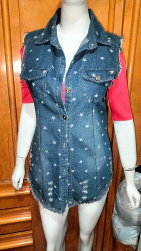Desapego feminino blusa colete e bory camuflado