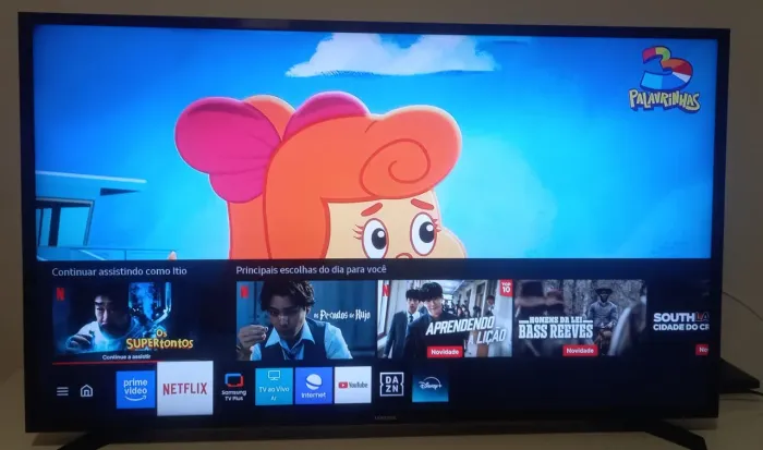 smart tv 43 4k tudo ok perfeita. aceito cartão