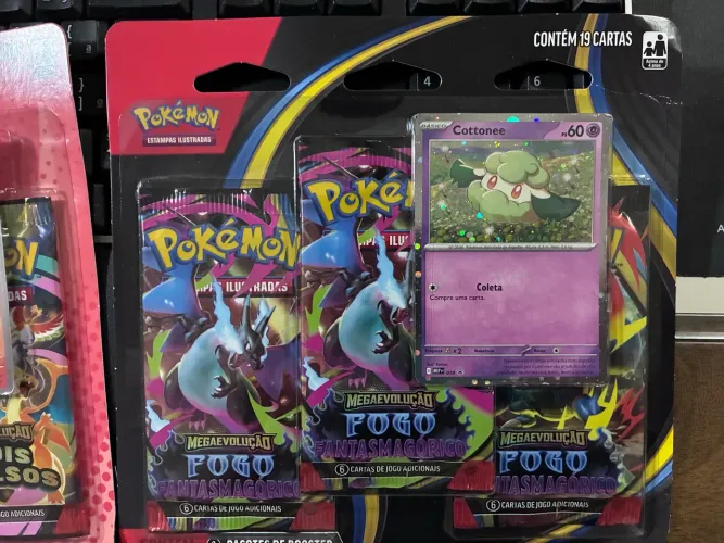 Blister Pokémon Fogo Fantasmagórico Lacrado