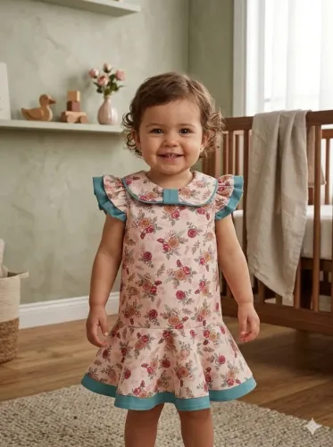 Vestido de criança de 10 a 24 meses