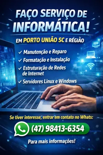 Serviços de Informática em Porto União SC e Região