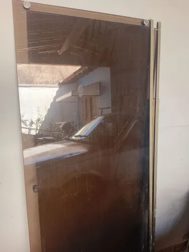 Box Blindex com guarnições completos com 2 folhas