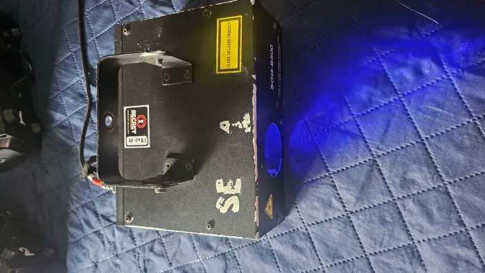 Laser Azul B500 Raios 500mw Dmx Automatico Rítmico