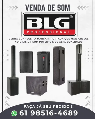 Caixa de som Blg