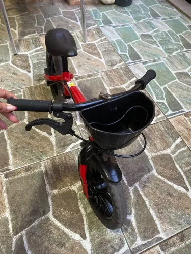 Bicicleta de Equilíbrio Infantil Bike Aro 12 Vermelha