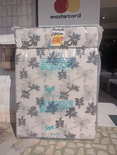 Cama box Soft Flex com Oferta Especial entrega grátis 
