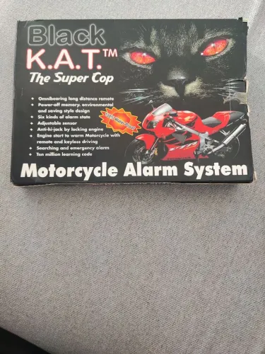 Alarme de moto black K. A. T super cop