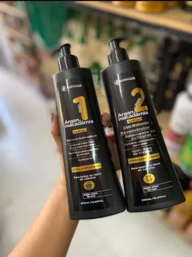 Kit Selagem Reconstrutora Argan Macadâmia Nowguer