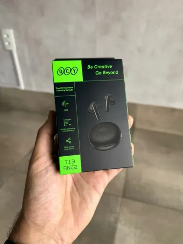 Fone Qcy T13 Anc 2 Bt 5.3 Novo (Anápolis)