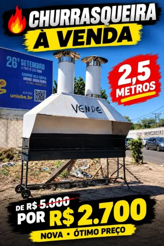 Churrasqueira PROMOÇÃO 2700