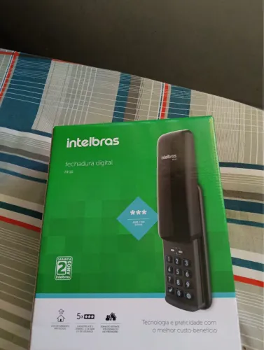 Fechadura eletrônica intelbras