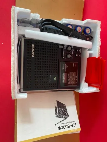 Rádio Sony Antigo modelo: ICF-5500W