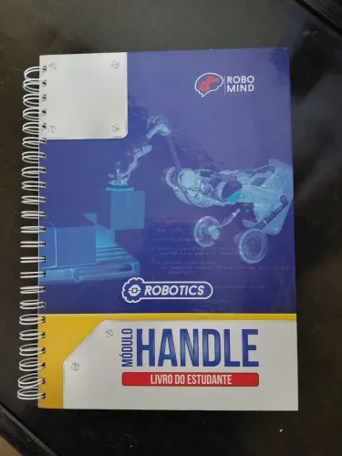 Livro Robótica Robo Mind, Módulo Handle, livro do estudante