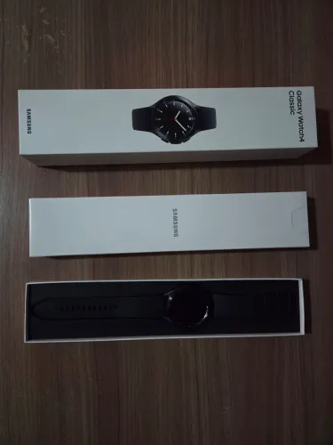 Samsung Galaxy Watch 4 Classic - Completo na Caixa (Excelente Estado)