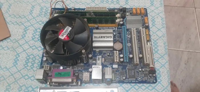 Kit Placa mãe processador core 2 Duo, com 4 Gb RAM