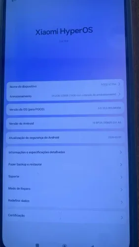 Vendo ou troco Poco X7 pro