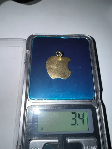 Pingente e pulseira de ouro(leia a descrição