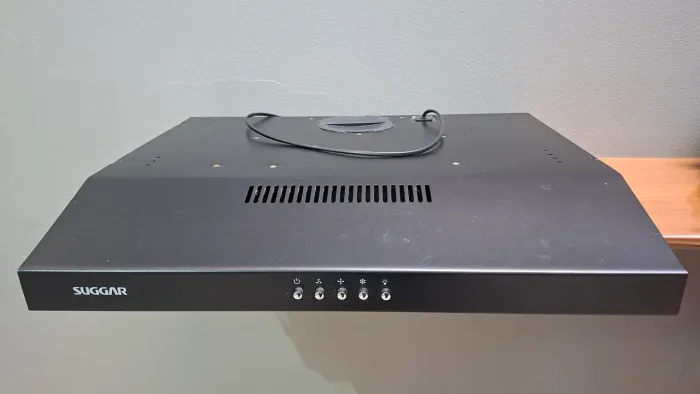 Depurador de ar Suggar Slim Preto - 4 bocas