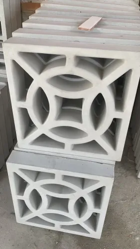 Cobogo usinado de concreto