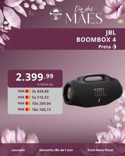 JBL BoomBox 4 preta