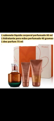 Kit Una Senses Deo Parfum