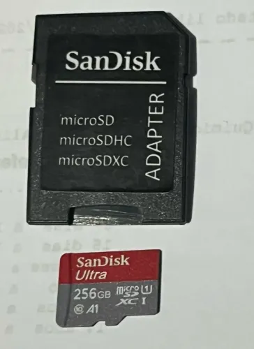Cartão Memória MicroSD Sandisk 256gb