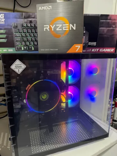 Pc Gamer RYZEN 7 5700g 16Gb Ssd 1Tb Novo, c/ Garantia 