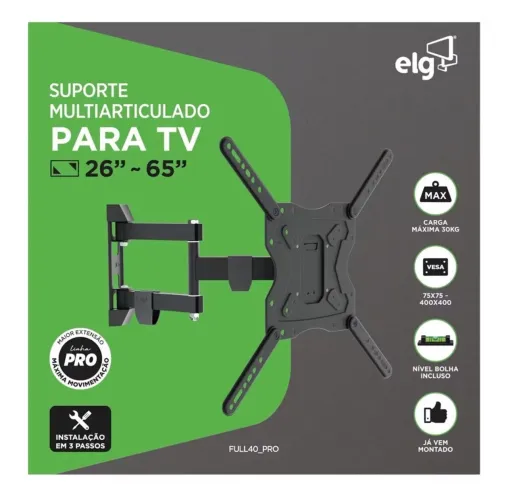 Suporte para TV ELG Full 40 Pro