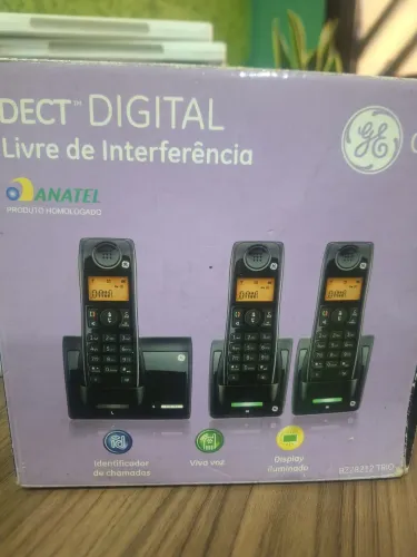 GE Dect Digital - 3 fones